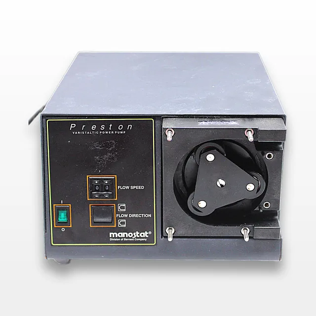Manostat 72-370-000 Varistaltic Pump for Lab Fluid Transfer 24-720 RPM