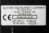 Sutter LB-LS/30 Xenon Arc Lamp Illuminator for Microscopy Needs Repair
