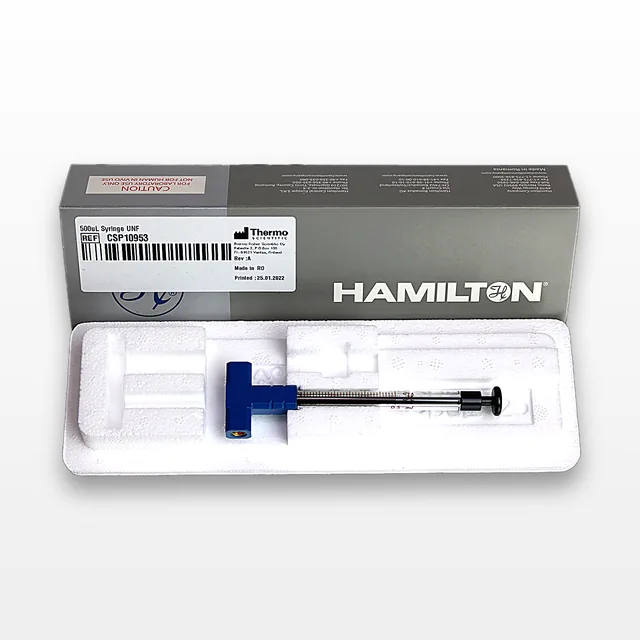 Hamilton P/N: 208828 Syringe 500 uL Volume, Precision Dispensing