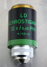 Zeiss Axiovert 25 Microscope Inverted Fluorescence Binocular Tube 32x Objective