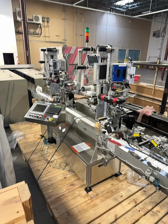 Accraply 350a-s Labeling Machine 480V 3Ph Near-New Condition