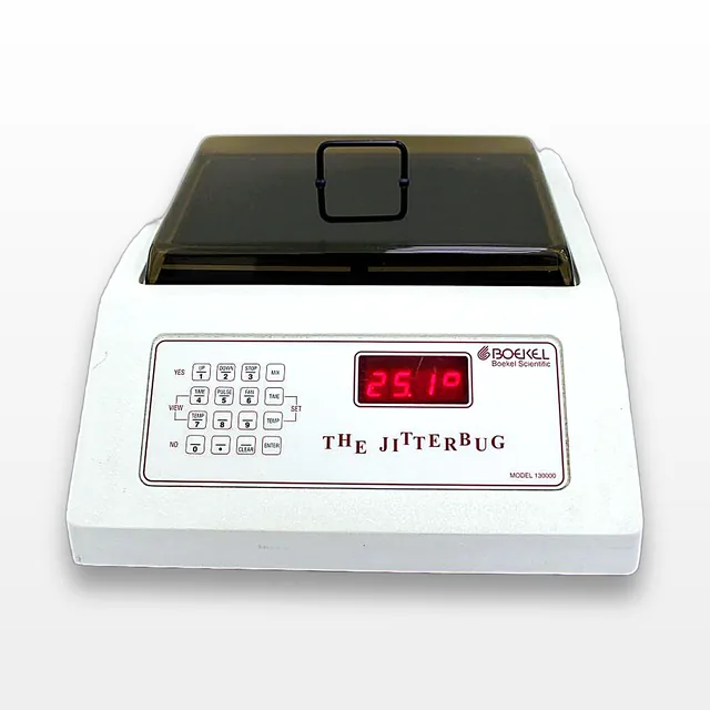 Boekel 130000 Heated Microplate Shaker Incubator 1500 RPM with Lid - Used