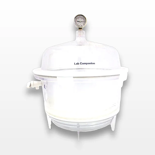 Lab Companion F42400-2221 10L Vacuum Desiccator Used Polycarbonate