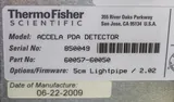 Thermo Accela UHPLC System with PDA Detector and Autosampler