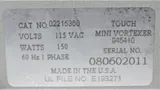 Fisher Scientific Fixed Speed Touch Mini Vortexer 02215360 High-Speed Mixer 3200 RPM