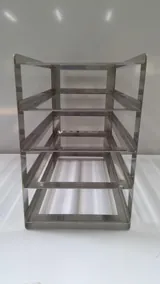 Thermo Fisher GT4000702 Stainless Steel Cryo Rack Holds 4 Slots