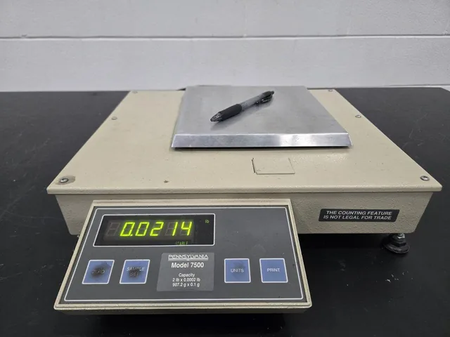 Pennsylvania Scale Co 7500S Table-Top Lab Scale for Accurate Weighing