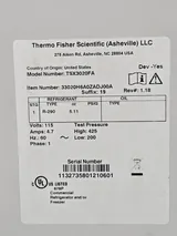 Thermo Scientific TSX3020FA -20 Freezer, Cold Storage, Very Good Condition
