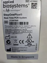 Applied Biosystems StepOnePlus Real-Time PCR System in Excellent Condition