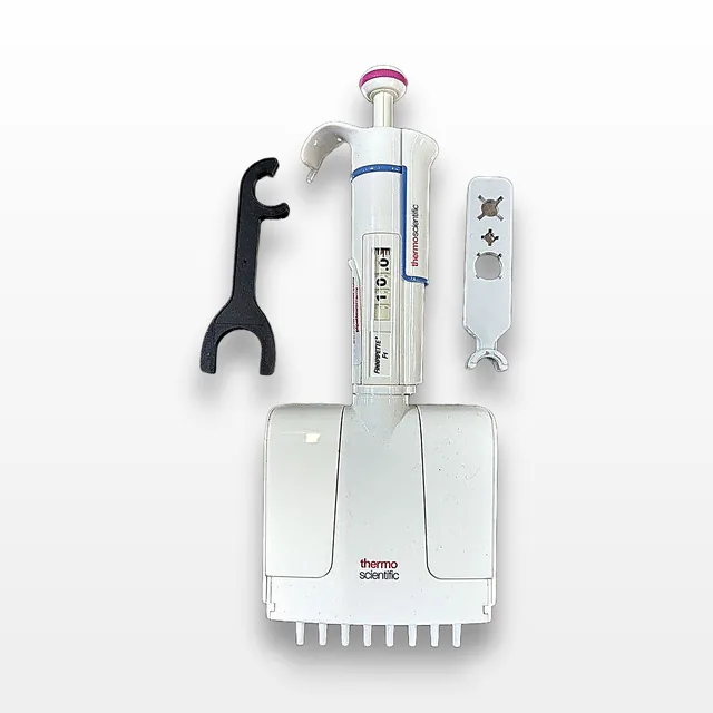 Thermo Scientific Finnpipette F1 8-ch 1-10uL Pipetting Equipment Excellent Condition