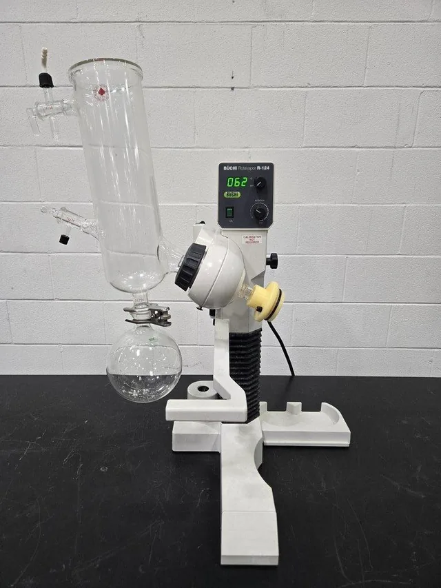 BUCHI Rotovapor R-124 Rotary Evaporator 20-240 RPM