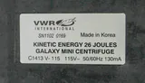 VWR C1413 Galaxy Mini Centrifuge Microcentrifuge 6000 RPM 2000g