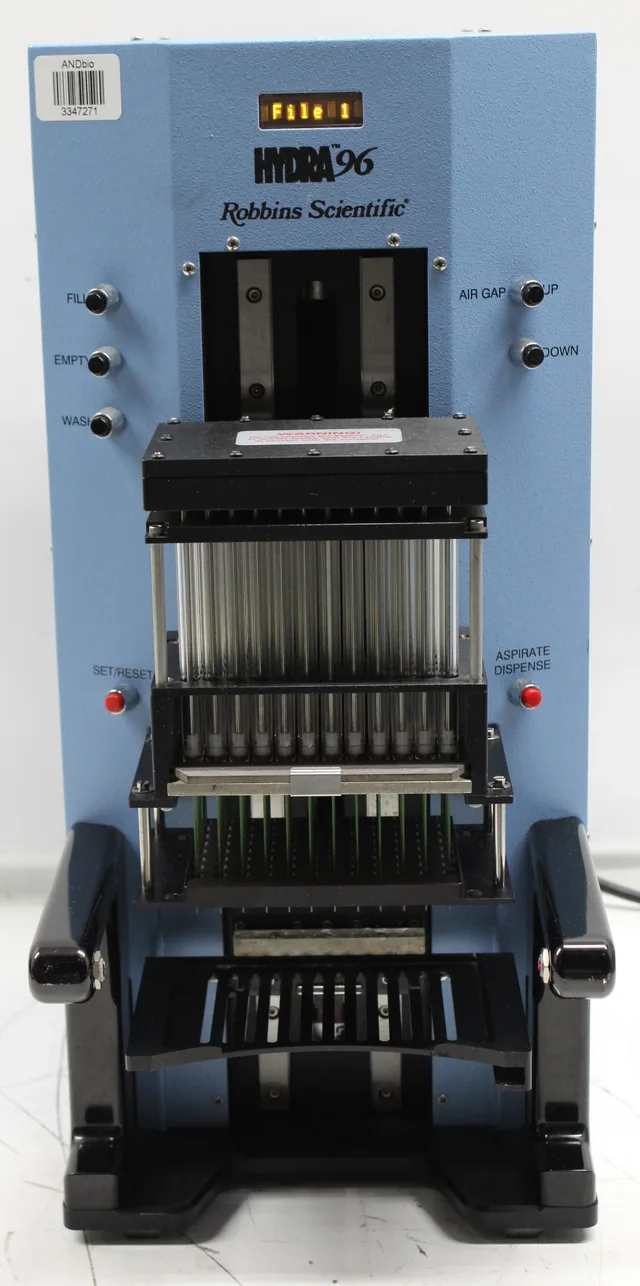 Robbins Scientific Hydra 96AW Microdispenser High-Speed Liquid Handling System