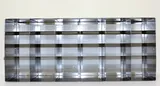 VWR Stainless Steel Freezer Rack Holds 30 Boxes -80C Cold Storage