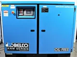 Kobelco KNW0-D/H Oil-Free Rotary Air Compressor 100 HP Efficient Industrial