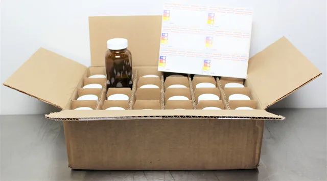 Wheaton 4 oz Amber Glass Bottles W216941 Liquid Handling Bottles Turn-Key