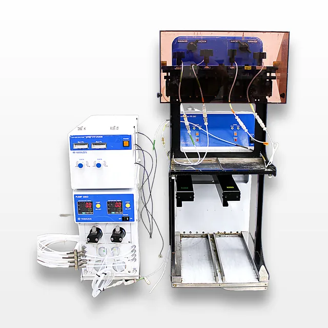 Yamazen Parallel Frac FR-260 Chromatography System with UV Detector & Pump