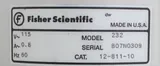 Fisher Scientific 232 Touch Mixer Variable Speed 2600 RPM Tube/Flask Mixing