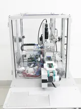 Keyence/Misumi Custom Conveyer System for Accula Test Cartridge Parts