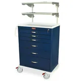 Harloff MDS3030K06 Medical Supply Cart Steel Construction