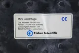 Fisher Scientific Mini Centrifuge cat: 05-090-100 6000 RPM Centrifugation