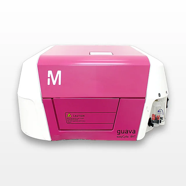 EMD Millipore Guava EasyCyte 8HT Flow Cytometer, High Throughput, Used