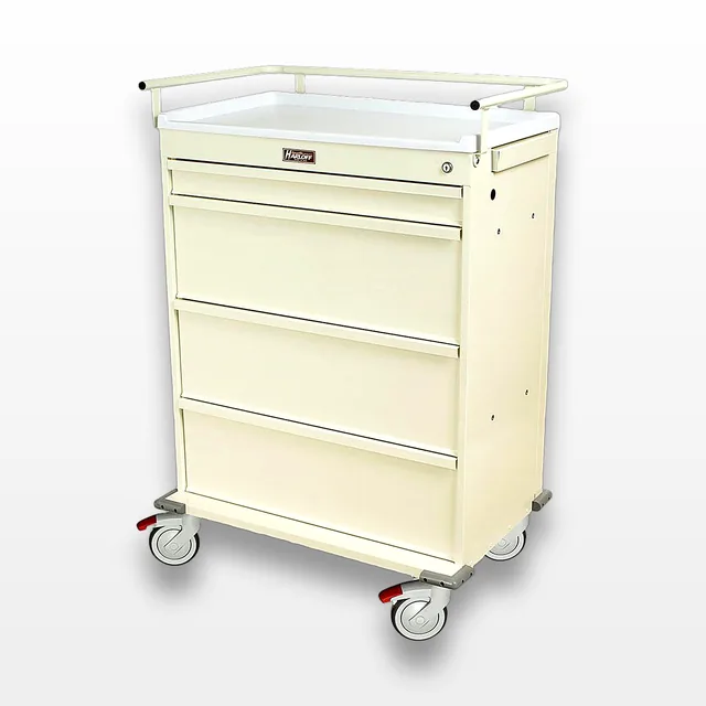 Harloff VLT480PC Medical Cart with Locking System and Casters