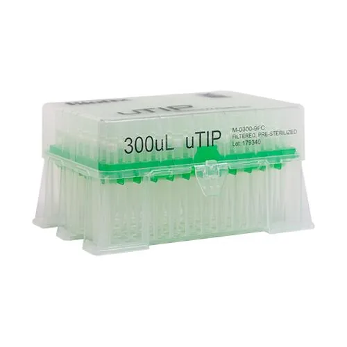 Biotix Pipette Tips - 20-300uL. Racked, Filtered, Sterilized, Low Retention. 