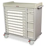 Harloff SL54BIN3 Medical Storage Cart with 54 Bins
