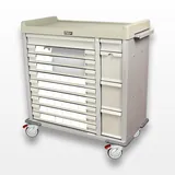 Harloff SL54BIN3 Medical Storage Cart with 54 Bins