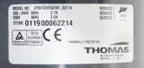 Thomas 2750TGHI52/48-221N Compressor Vacuum Pump Medical Lab Equipment