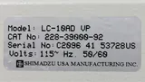 Shimadzu LC-10AD VP Solvent Delivery Pump, High Sensitivity HPLC Component