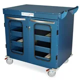 Harloff MS-IOL840 Medical Storage Cart with Lockable Doors