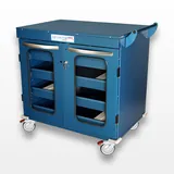 Harloff MS-IOL840 Medical Storage Cart with Lockable Doors