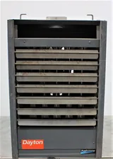 Dayton 3E370 Standard-Profile Heater with Propeller Fan, 3200 CFM, 120V 60Hz