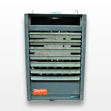 Dayton 3E370 Standard-Profile Heater with Propeller Fan, 3200 CFM, 120V 60Hz