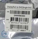 Dell DP/N064XF6 DisplayPort to DVI Adapter Box of 80 pcs 1920x1200 Resolution