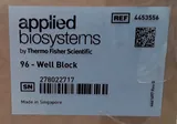 Applied Biosystems 4453556 PCR System Accessory - 96-Well Block