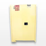 Uline H-1564M-Y Flammable Liquid Storage Cabinet 45 Gal
