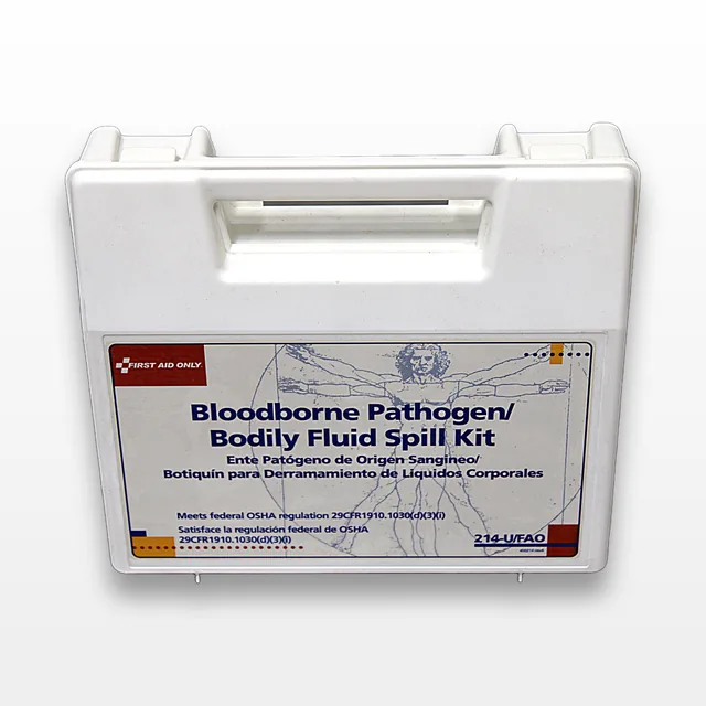 First Aid Only 214-U/FAO Fluid Spill Kit with Biohazard Safety Gear
