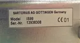 Sartorius IS99 Flat-Bed Floor Scale, Stainless Steel, Capacity 600 kg