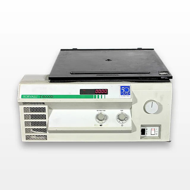 Sorvall T6000D Centrifuge High Capacity Bench Top with Electric Braking