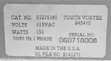 Fisher Scientific Fixed Speed Touch Mini Vortexer 02215360, 3200 RPM, Used