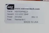 Wave Biotech 20/50EH Bioreactor Cell Culture Rocking Platform 20-50L Used