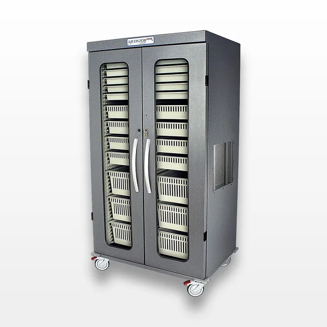 Harloff MSPM82-00GK Medical Storage Cabinet with Locking Options