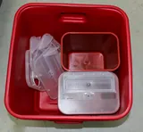 N/A UN3291 Waste Containers with VWR Sharps Containers - Excellent Condition