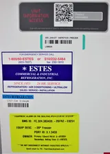 VWR Flammable Material Storage Freezer -20 to -25C 30 Cu ft Digital Alarm