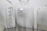 Pyrex Laboratory Glass Flasks Lot of 5 - Used, Ready for Laboratory Use