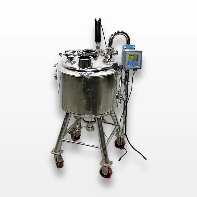 Alloy Products Corp 316L Stainless Steel Vessel Analyzer 15 Gal Capacity