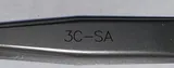Excelta 3C-SA Tweezer Very Fine Precision Tweezer, Anti-Magnetic Steel
